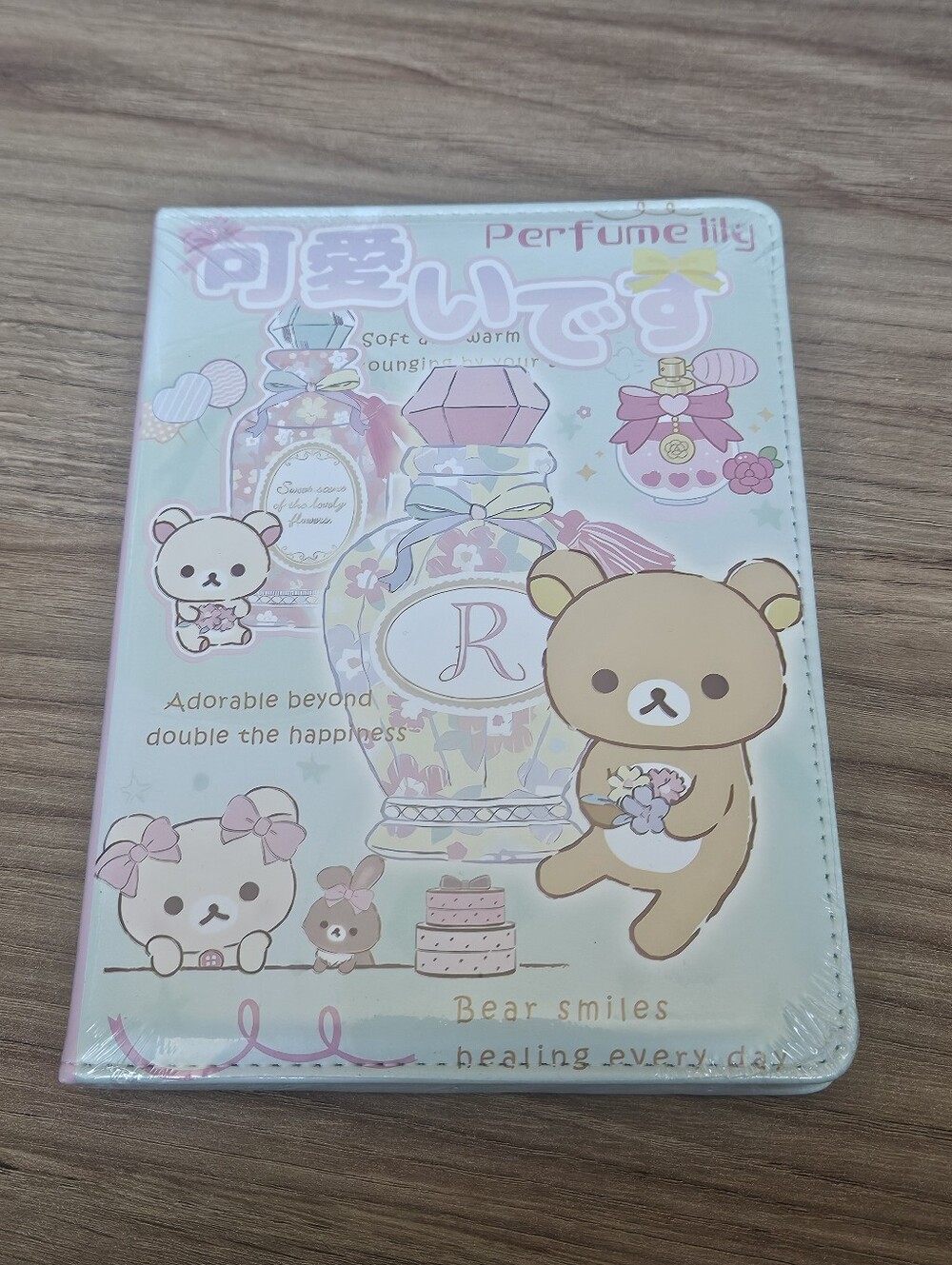 Kawaii Pastel Bear Cushioned Hardcover Notebook Journal